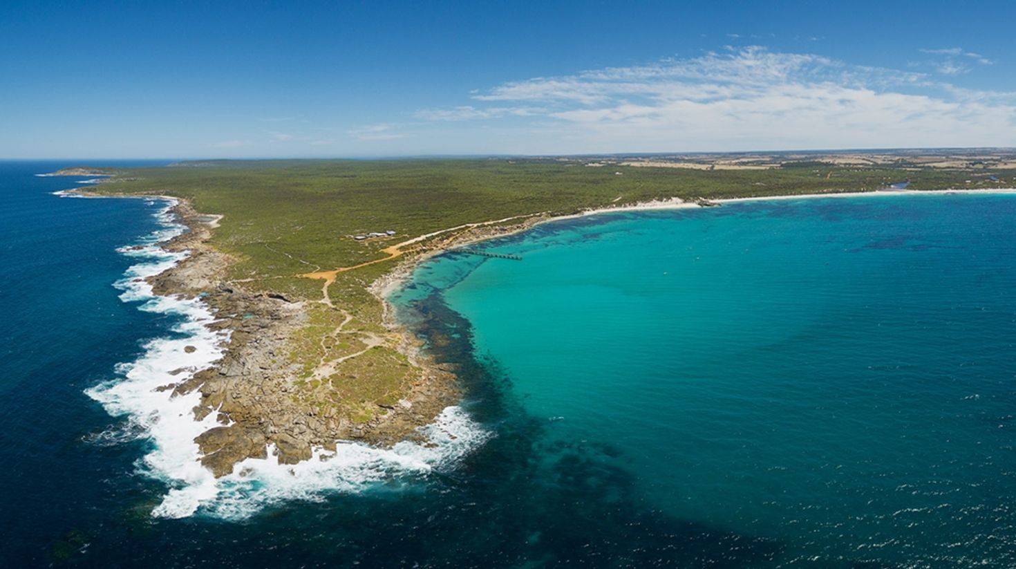 Vivianne Bay among other bays are perfect for swimming