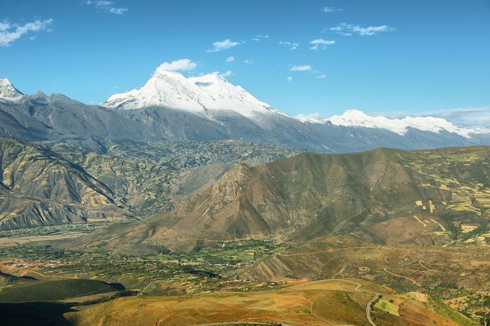 Laguna Churup lies in the Huascaran National Park