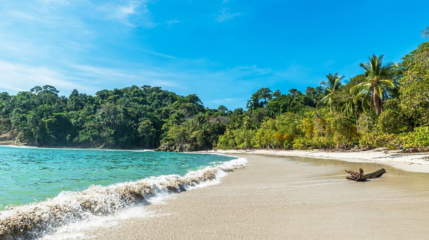 Playa Manuel Antonio is a popular beach destination in Costa Rica