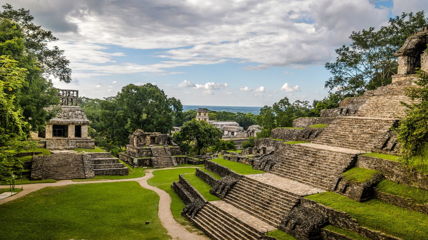 Temples of the Cross Group - Palenque, Chiapas