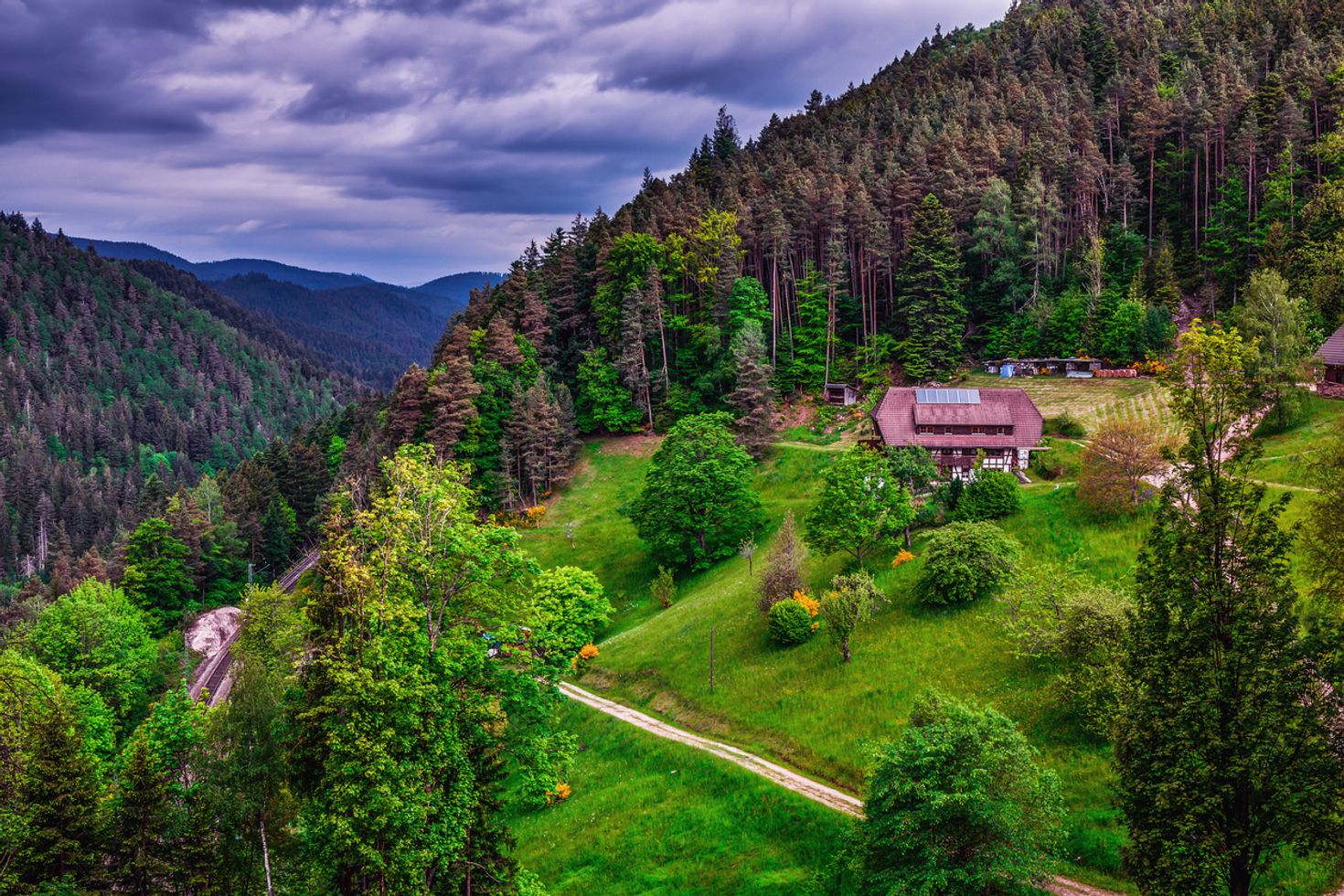 Mittelweg hiking trails is best visited during spring