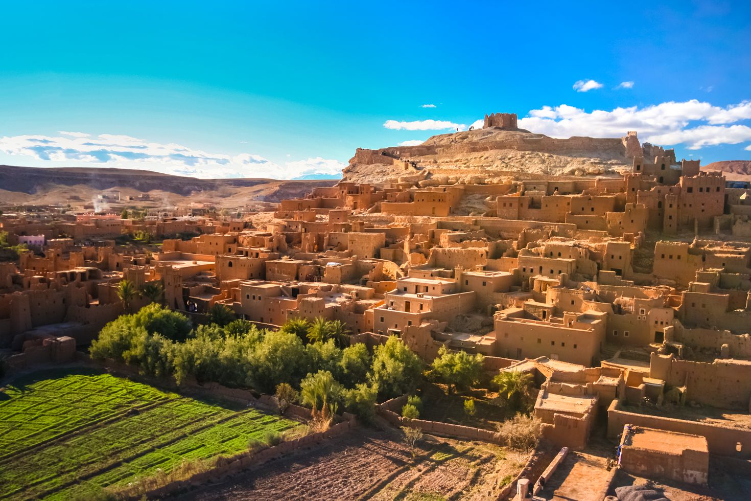 Ouarzazate in Morocco