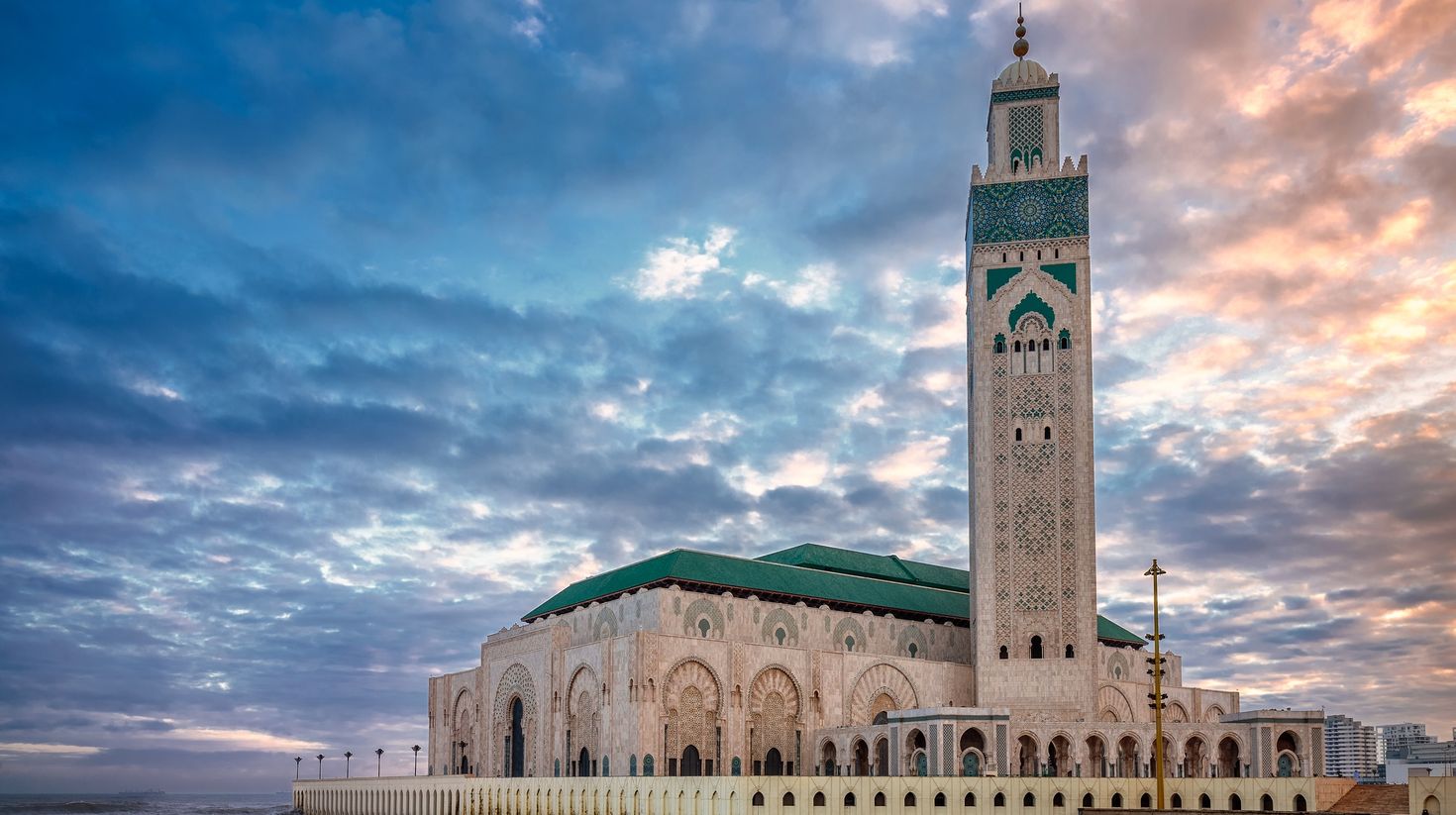 Casablanca mosque, Morocco