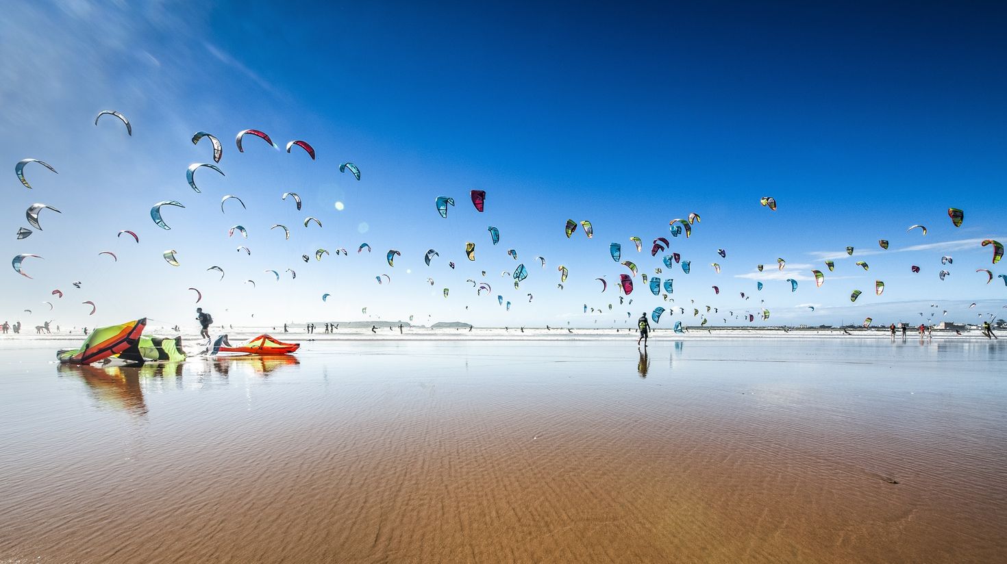 Kitesurfing in Morocco