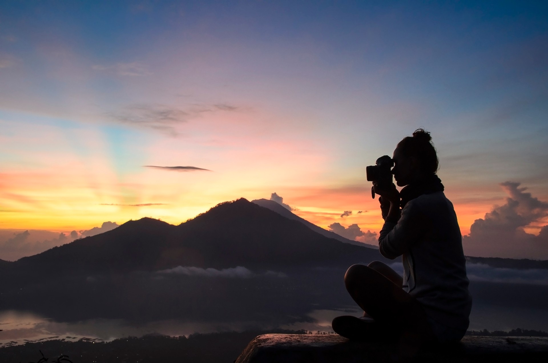 Mount Batur hike is one of the most popular hikes in Bali