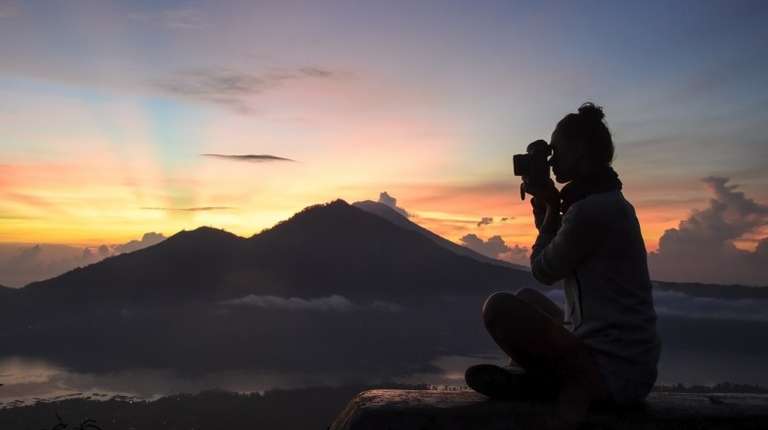 Mount Batur hike is one of the most popular hikes in Bali