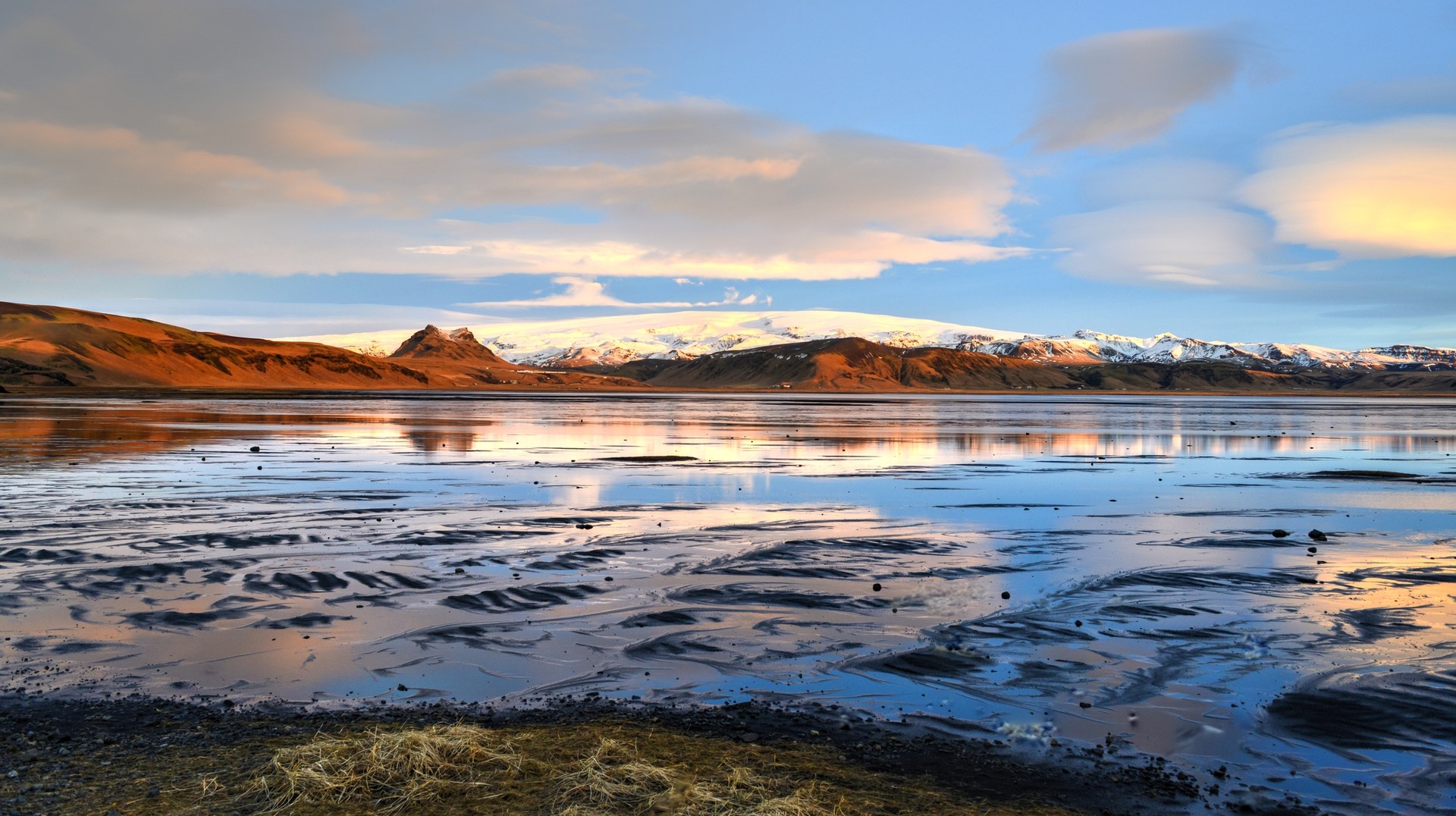 The Myrdalsjokull is the fourth largest glacier in Iceland