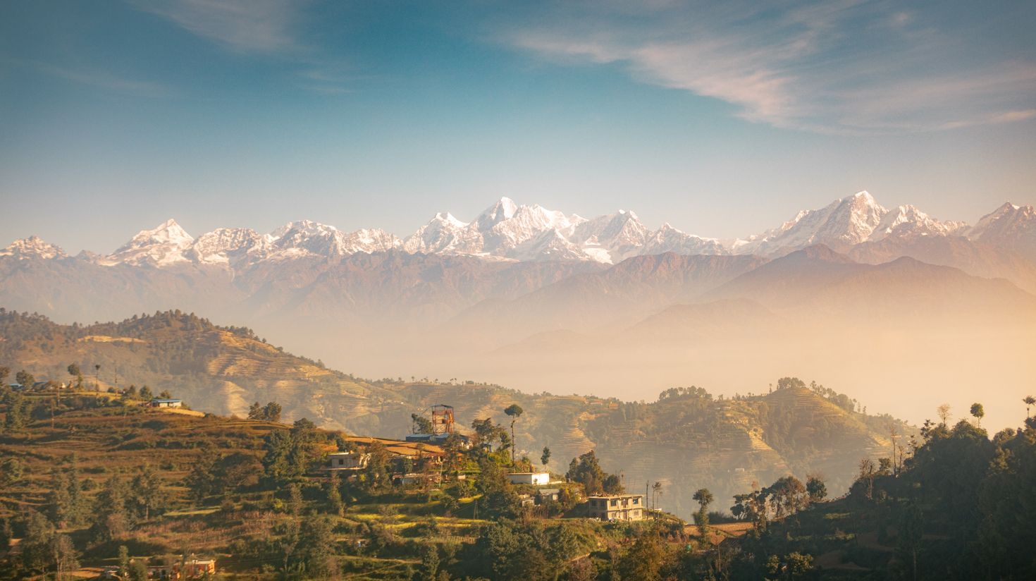 The Pikey Peak trek boasts the views of Nepal's eight-thousanders all from