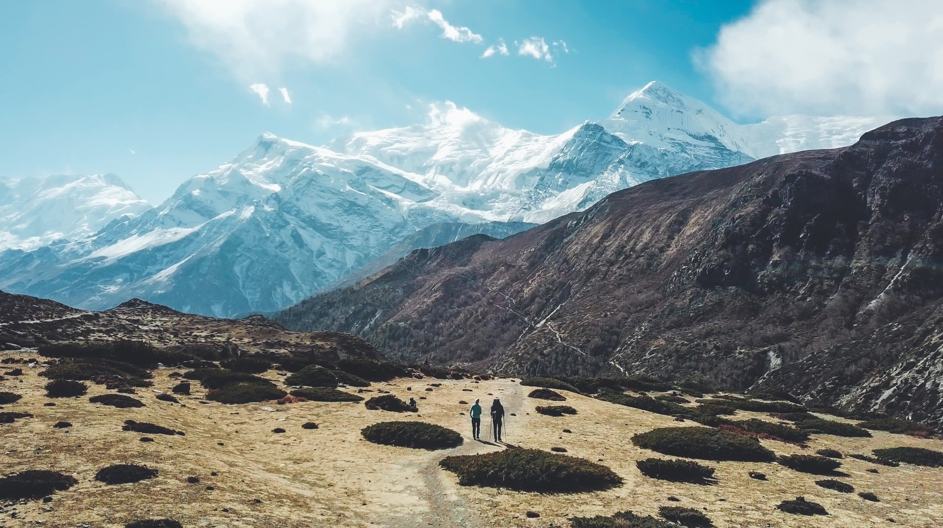 Try the Annapurna Base Camp trek in Nepal in April.