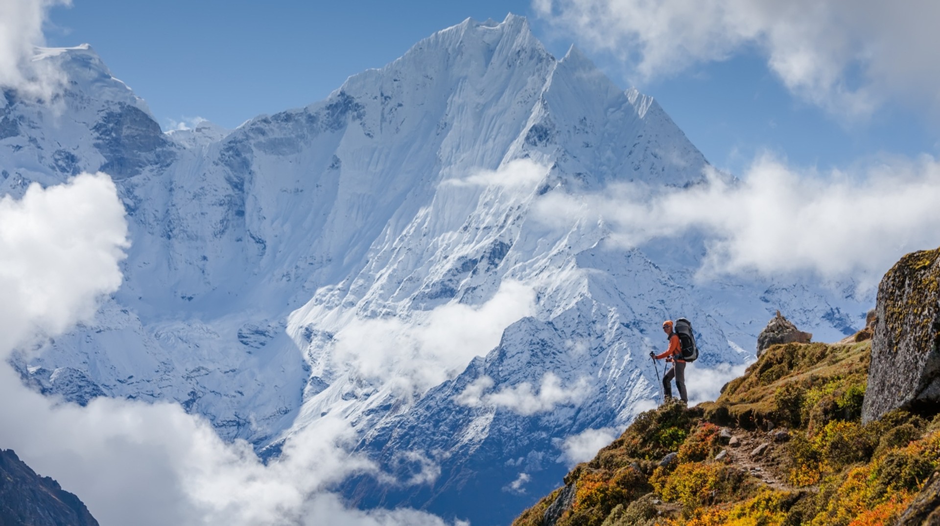 Go on a trek in Nepal in May.
