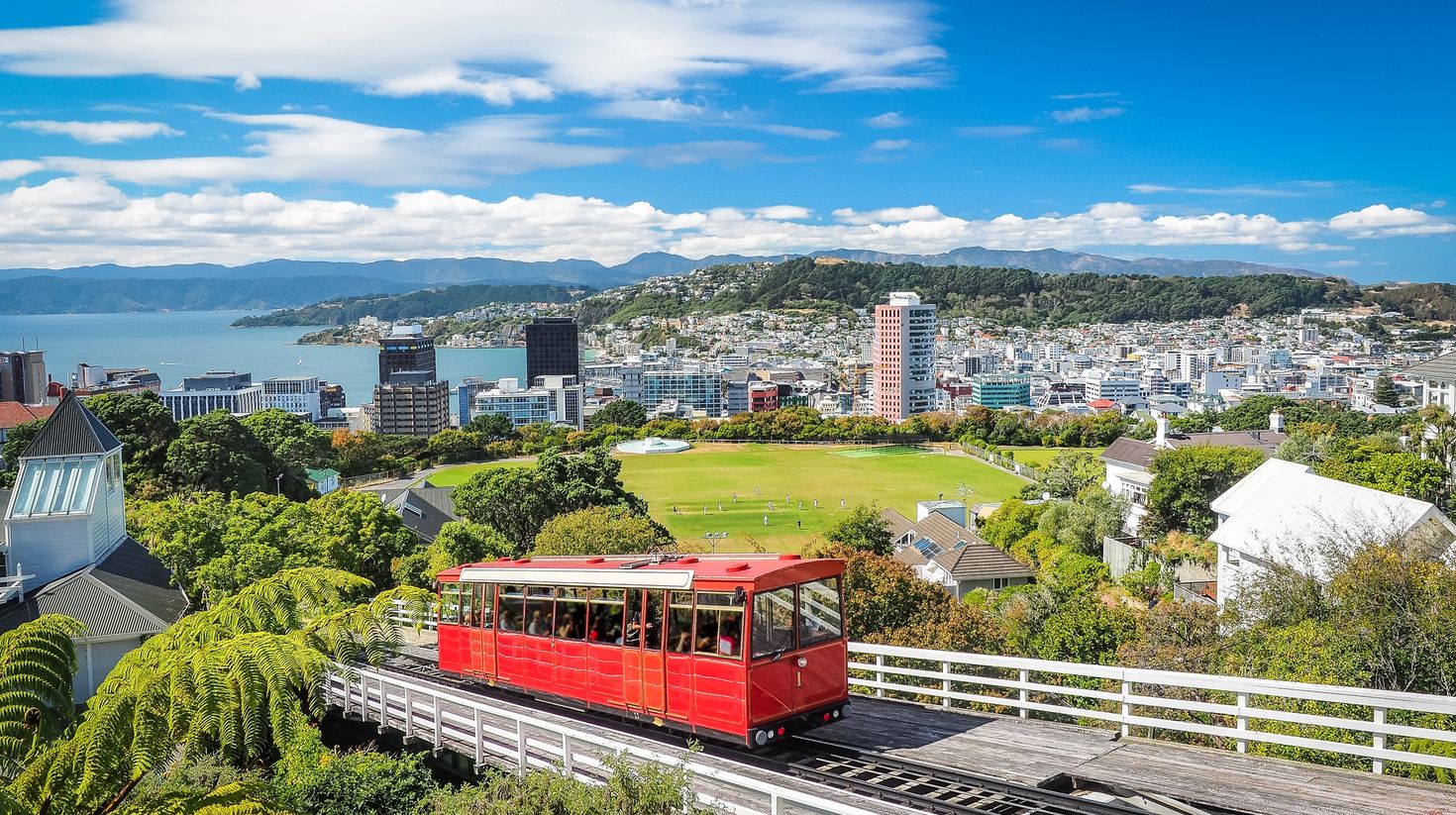 Spend summer in New Zealand in Wellington.