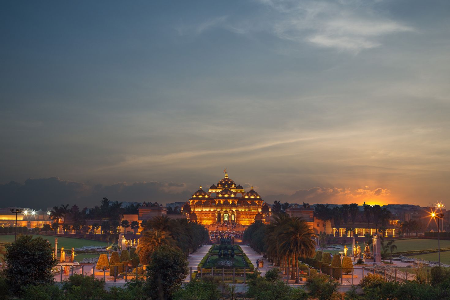 Akshardham Temple in Delhi