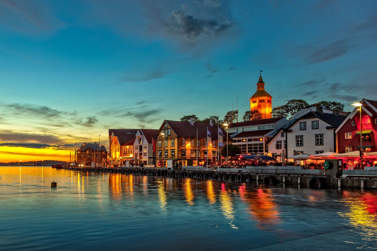 The charming town of Stavanger in Norway