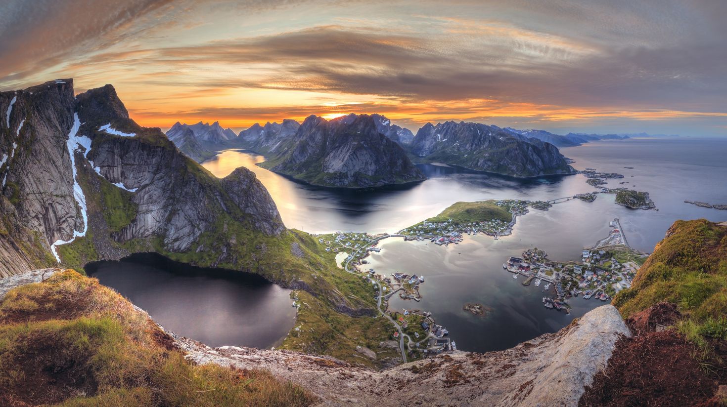 Spring season is the best time to visit the fjords of Norway