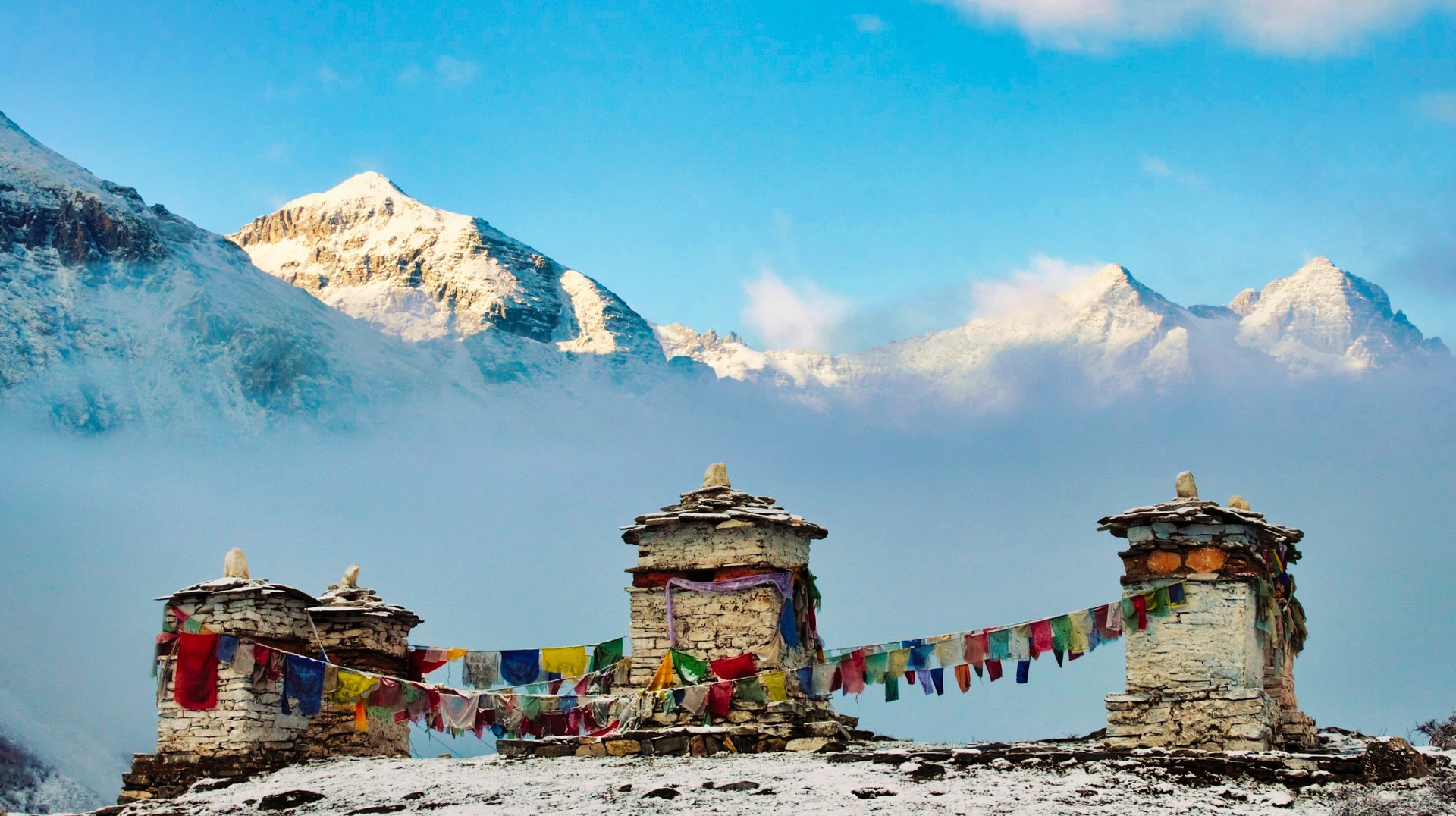 See Buddhists landmarks while spending 10 days in Bhutan.