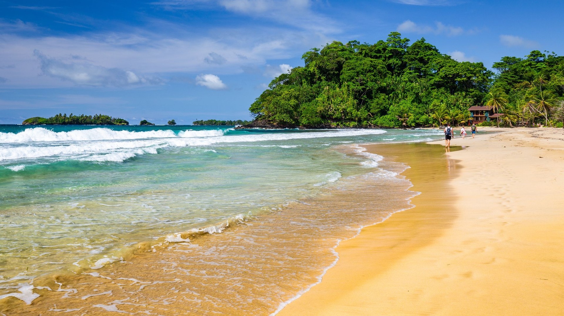 2 weeks is plenty of time to relax on the beach at Bocas del Toro in Panama. Relax on a beach at Bocas del Toro while spending 2 weeks in Panama.