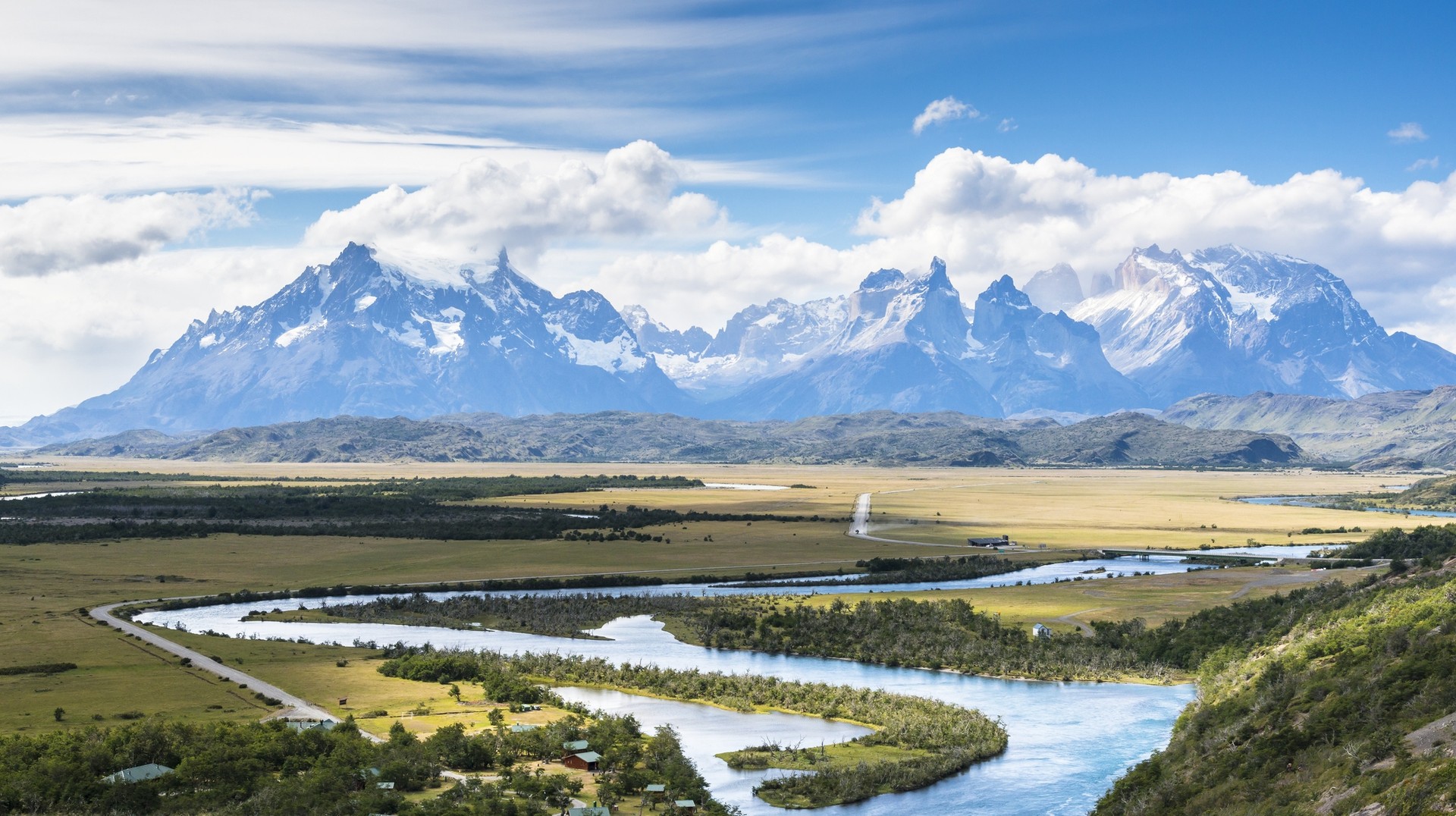 Be mesmerized with the beauty of Tierra del Fuego National Park during your visit to Patagonia in April. View of Tierra del Fuego National Park in a sunny day in Patagonia in April.