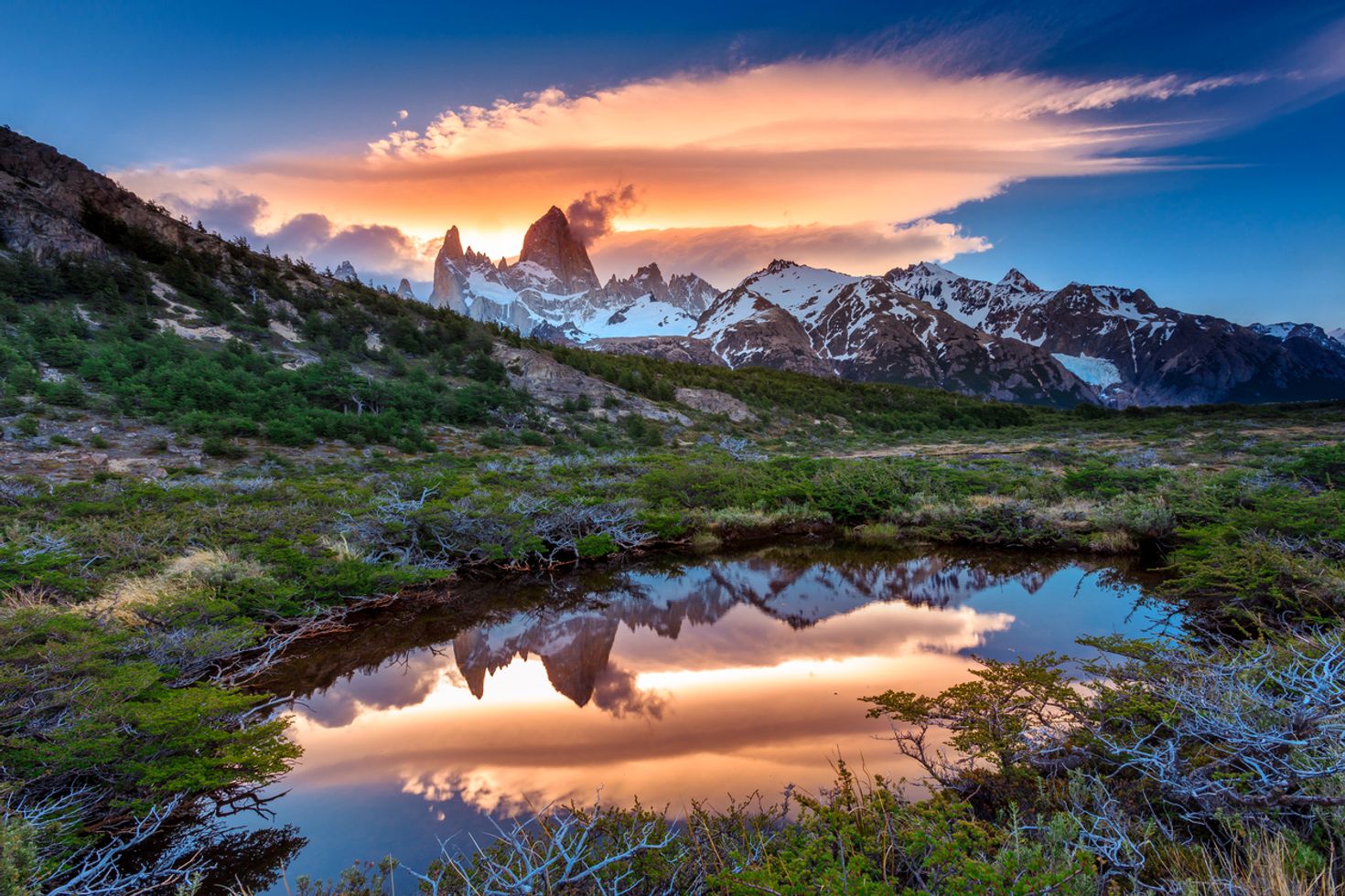 Mount Fitz Roy in Patagonia