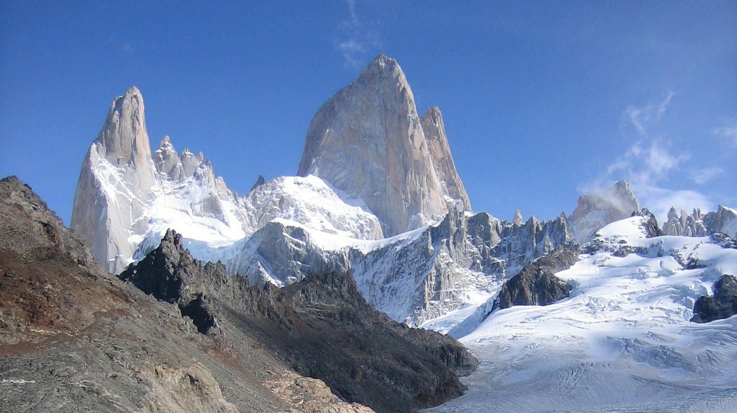 Cerro Fitz Roy in Los Glaciares National Park