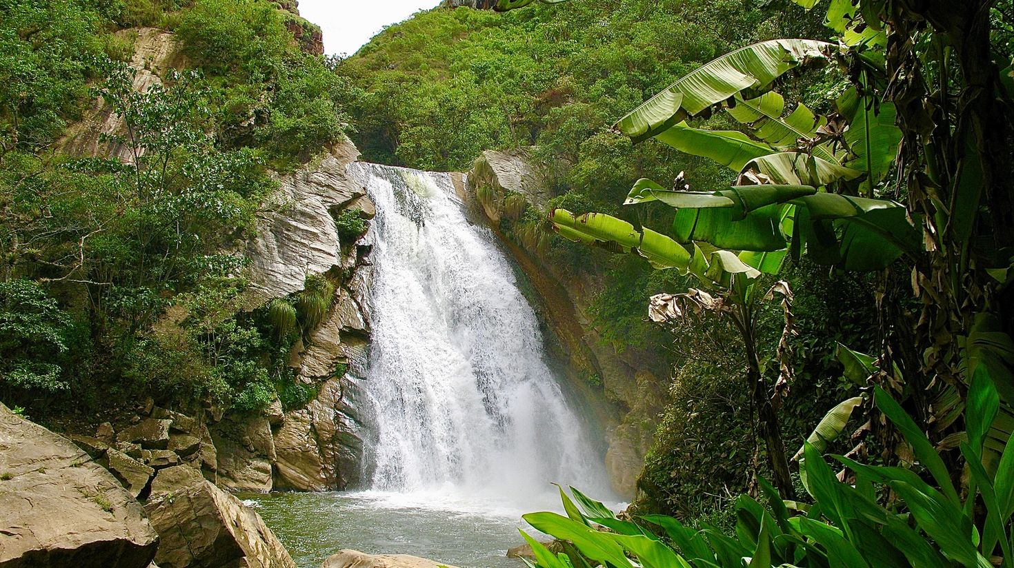 Waterfall in Peru