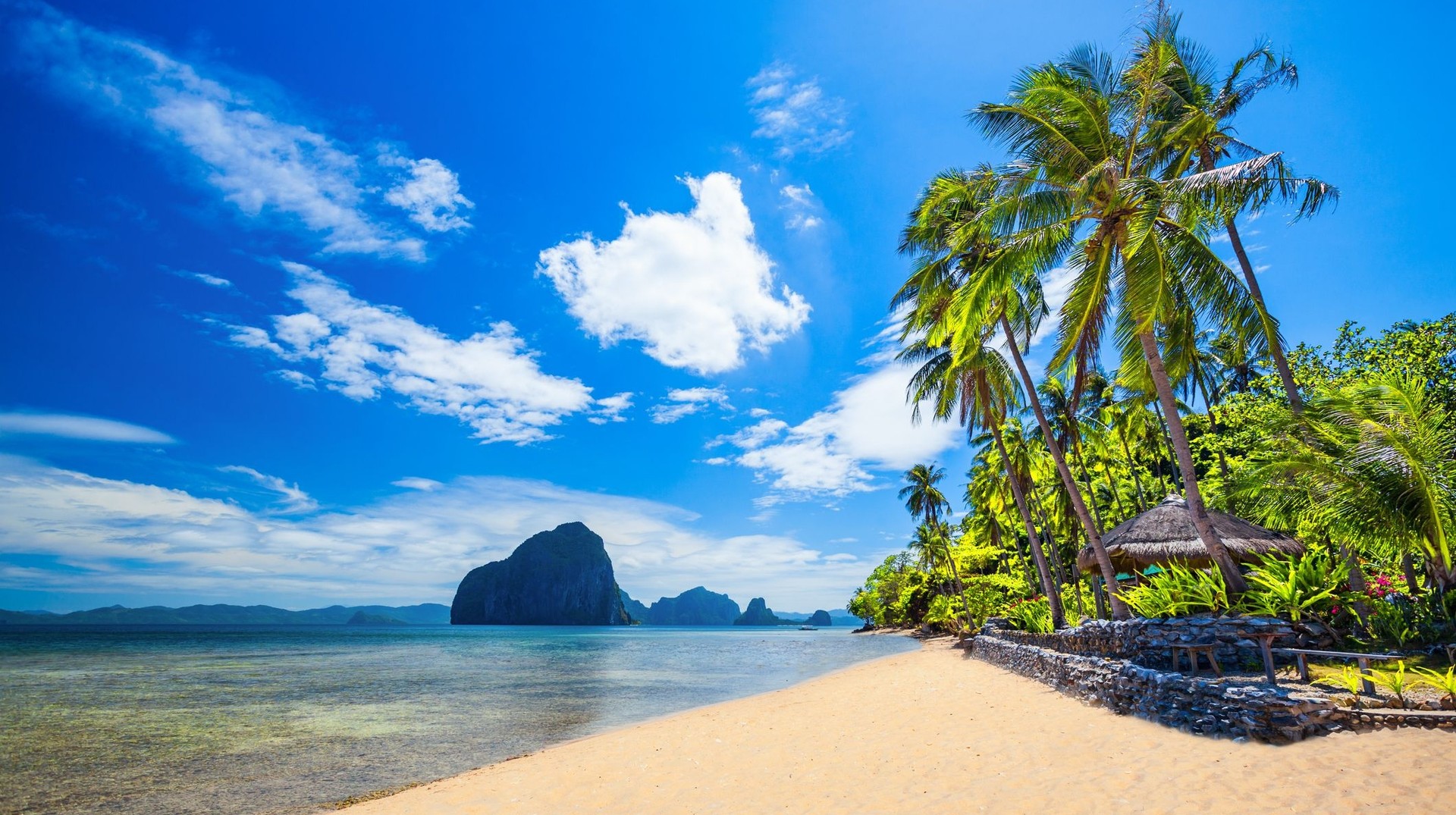 There are over 7000 white sand beaches in The Philippines. Relax on a beach at Palawan while spending 10 days in The Philippines.