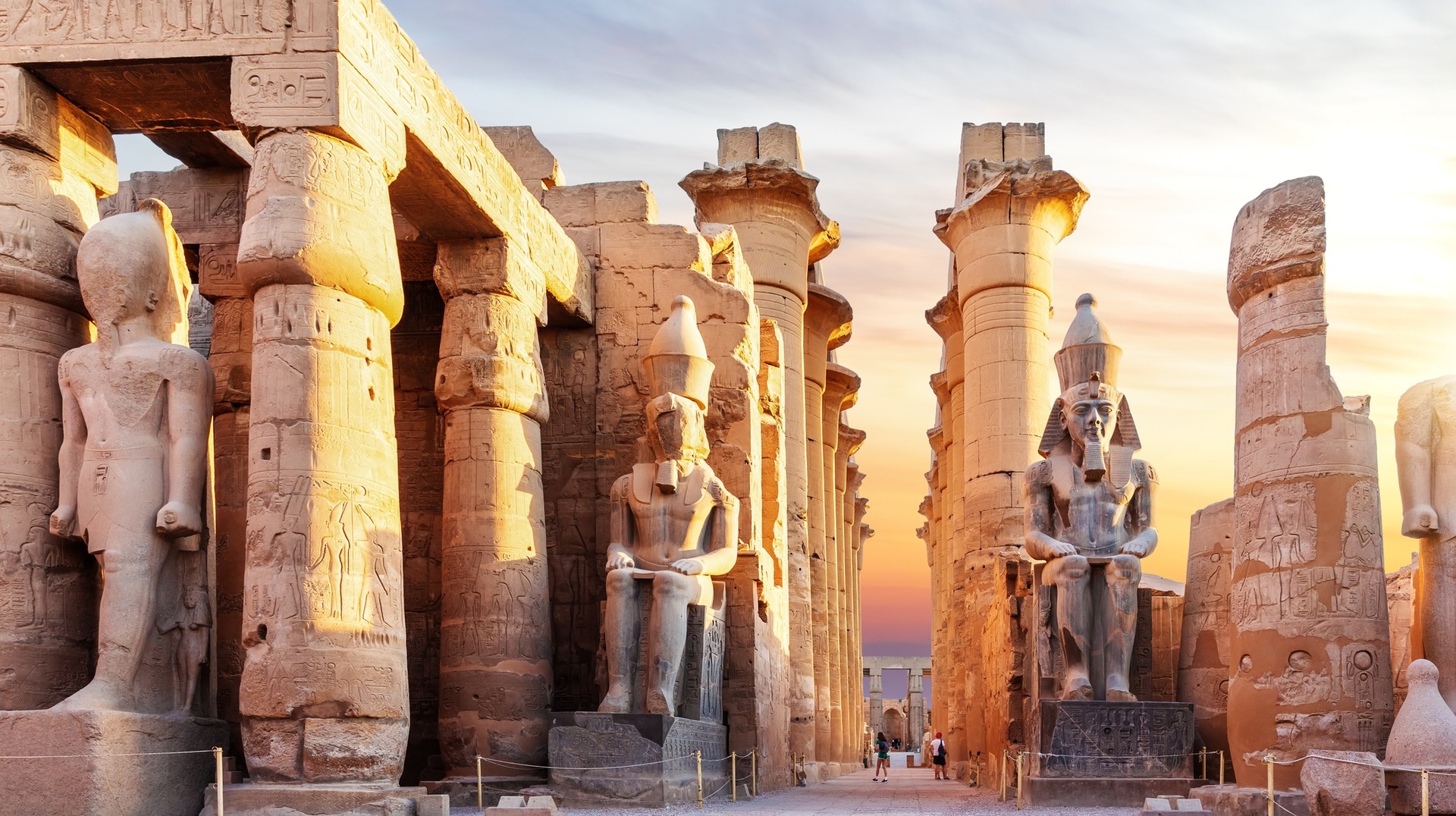 As one of the top places to visit in Egypt, Luxor Temple stands as a testament to the splendor of ancient civilizations. Luxor temple which is one of the best places to visit in Egypt during dusk.