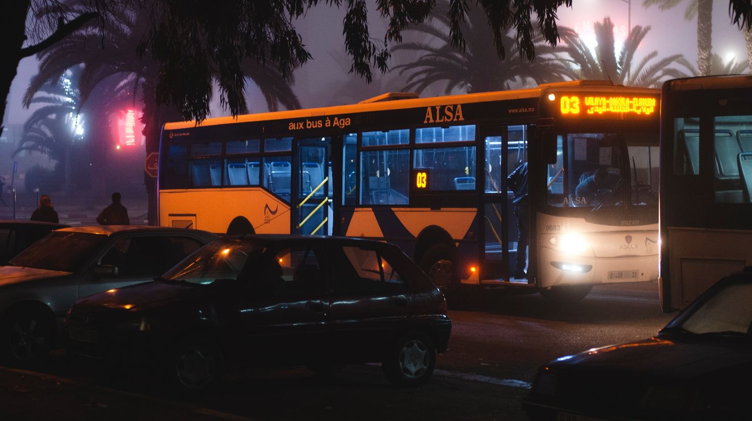 Traveling in Morocco by bus