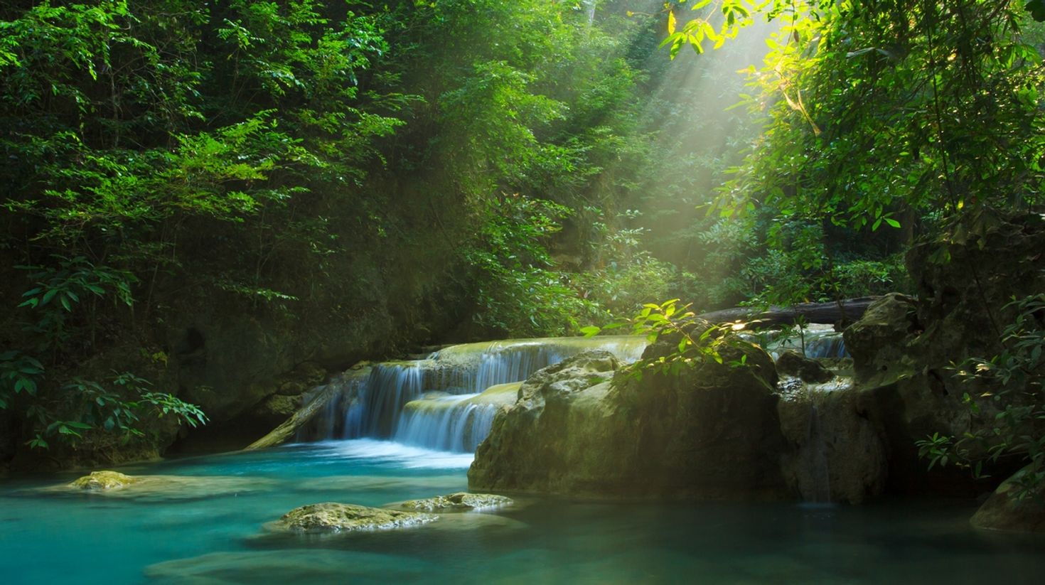 You should head to Erawan National Park while planning a trip to Thailand.
