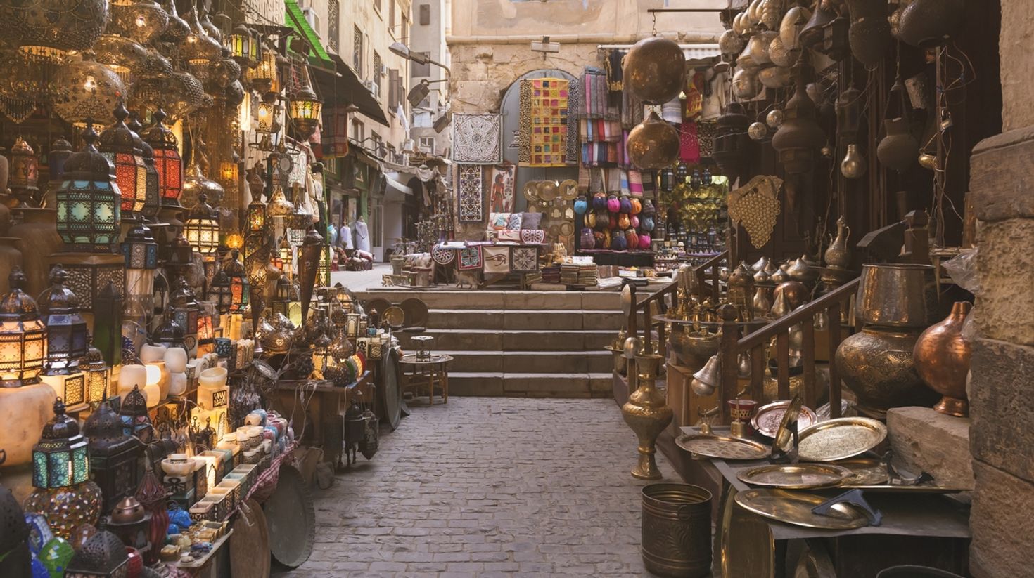 Visit markets in Turkey for souvenirs.