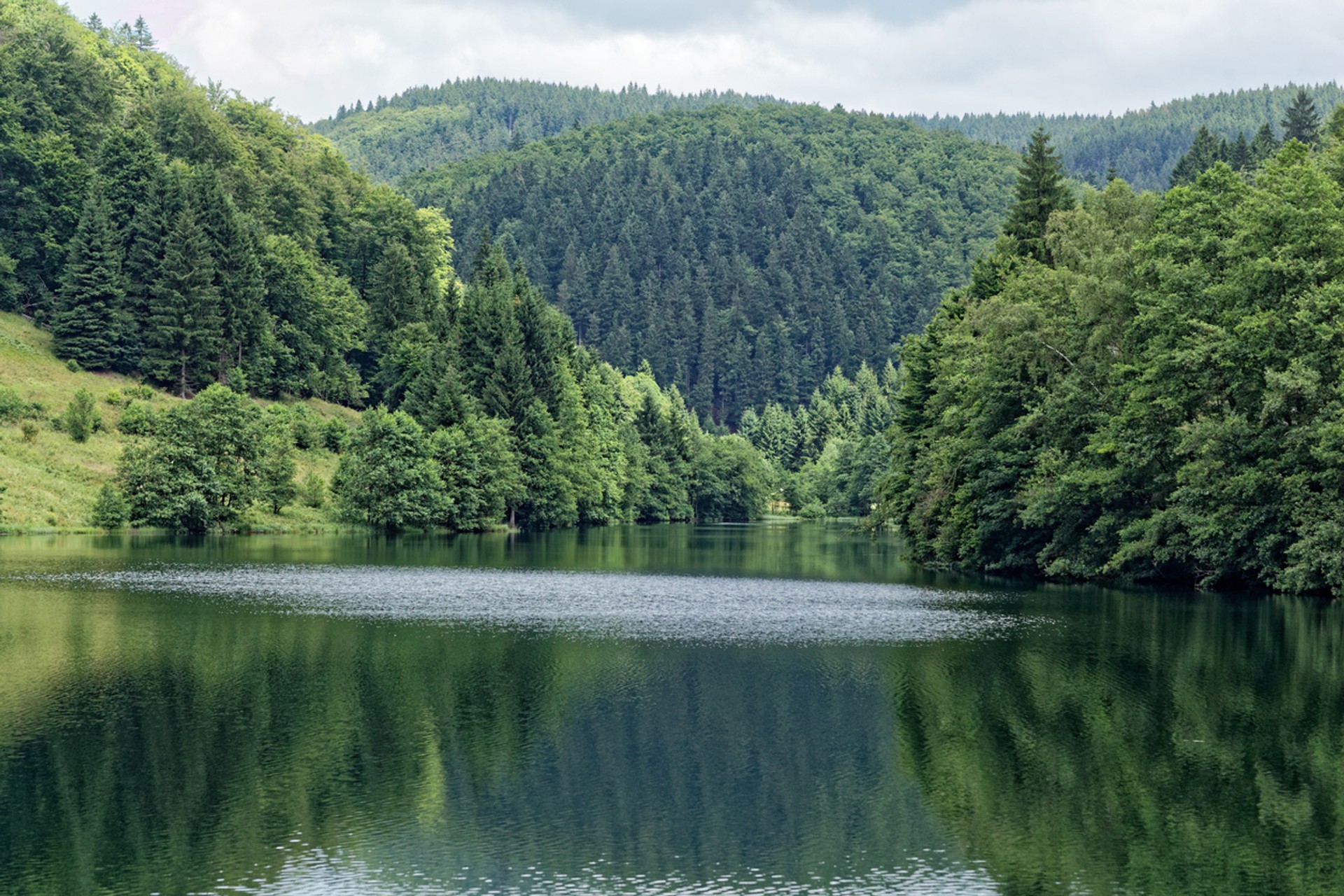 Rennsteig is a 700 year old hiking trail in Germany