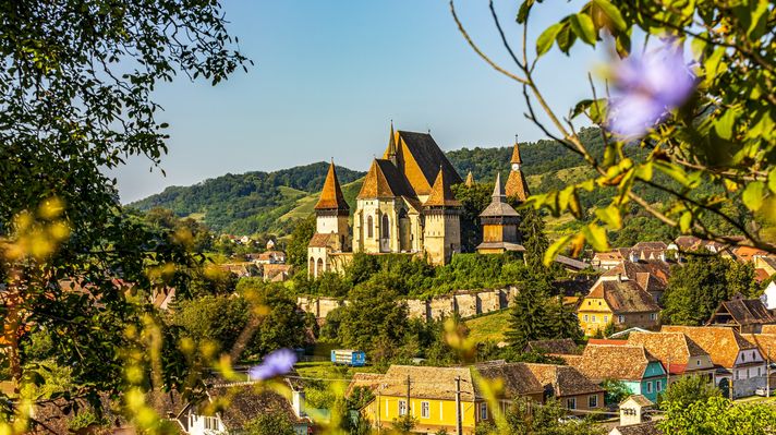 Biertan village, Transylvania, Romania