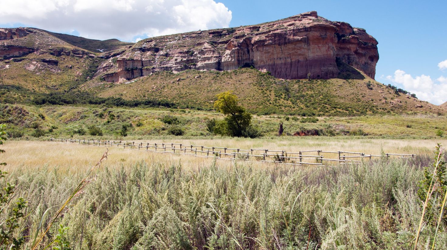Golden Gate Highlands National Park in South Africa
