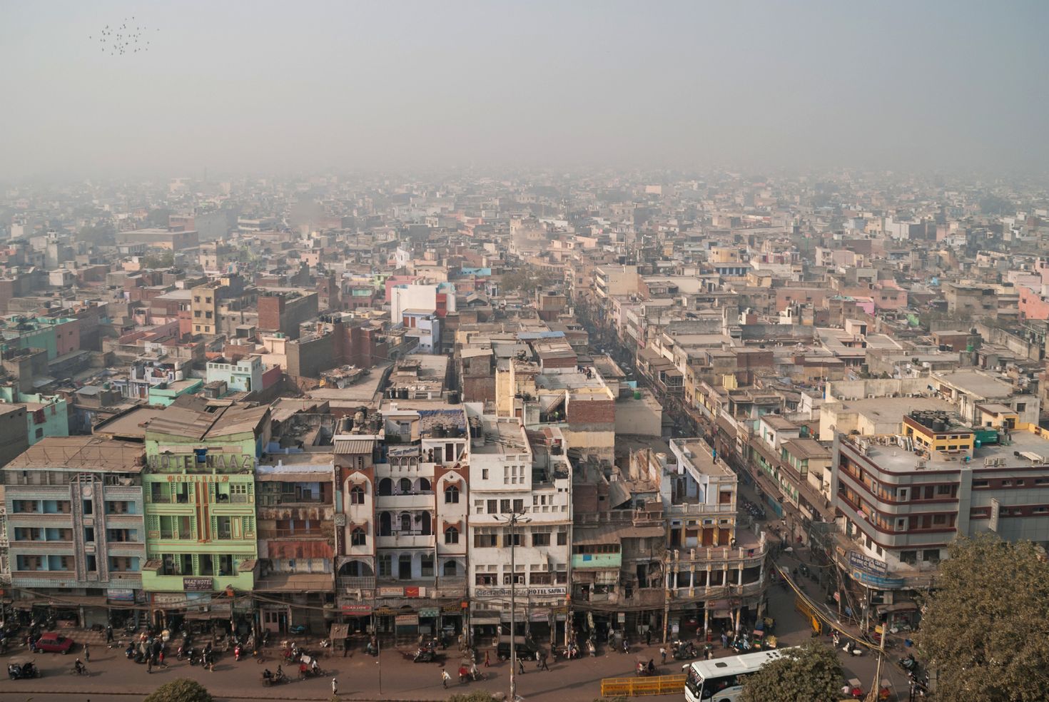 Pollution in India is a safety issue for many travelers