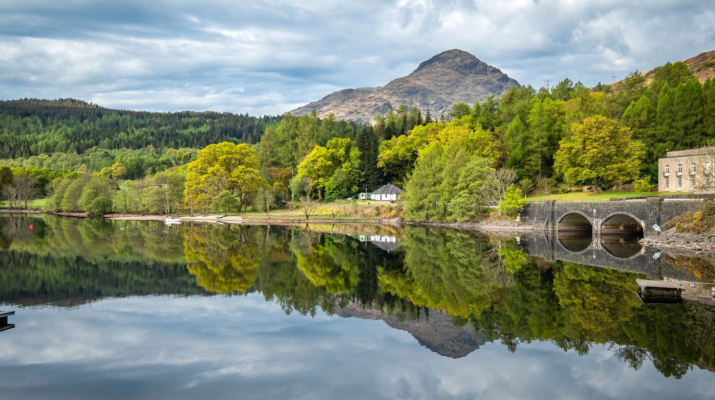 Witness mirror like conditions at the head of Loch Lomond while spending 10 days in Scotland.