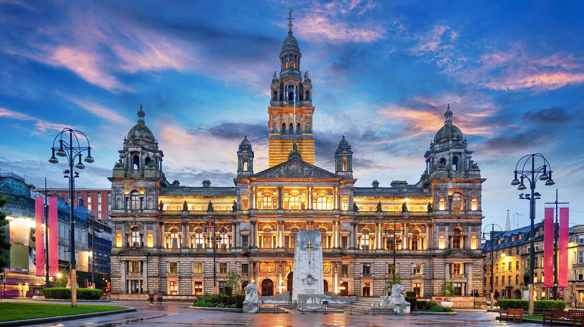 Visit the City Council Building in Glasgow during your 6 days in Scotland.