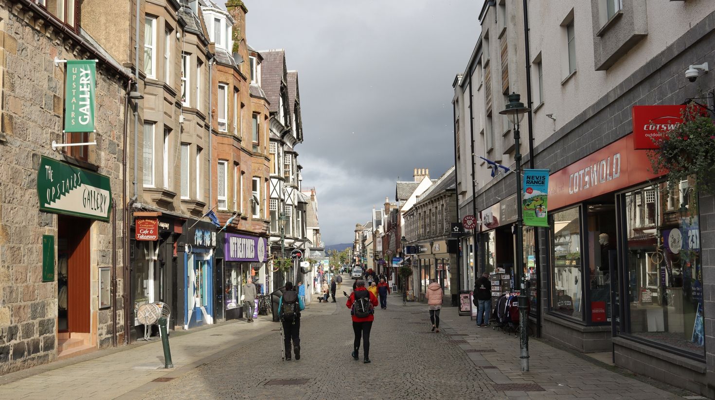 Stroll around the streets of Scotland at your own pace on your trip.