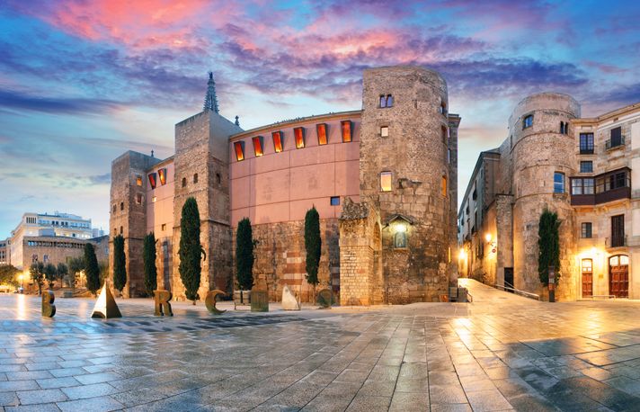 Gothic Quarters in Barcelona