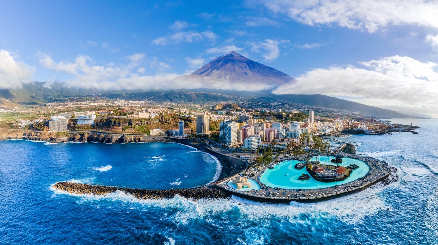 Puerto de la Cruz is a great summer destination in Spain