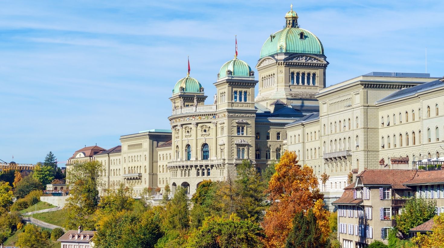 Visit the Parliament Building in Switzerland in November.