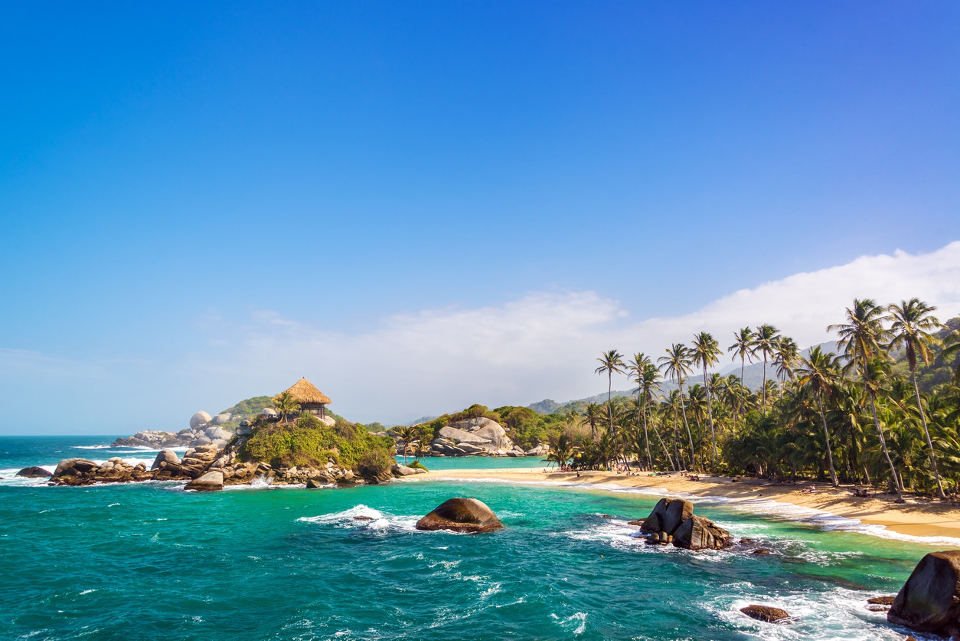 Tayrona National Park is one of the best places to visit in Colombia