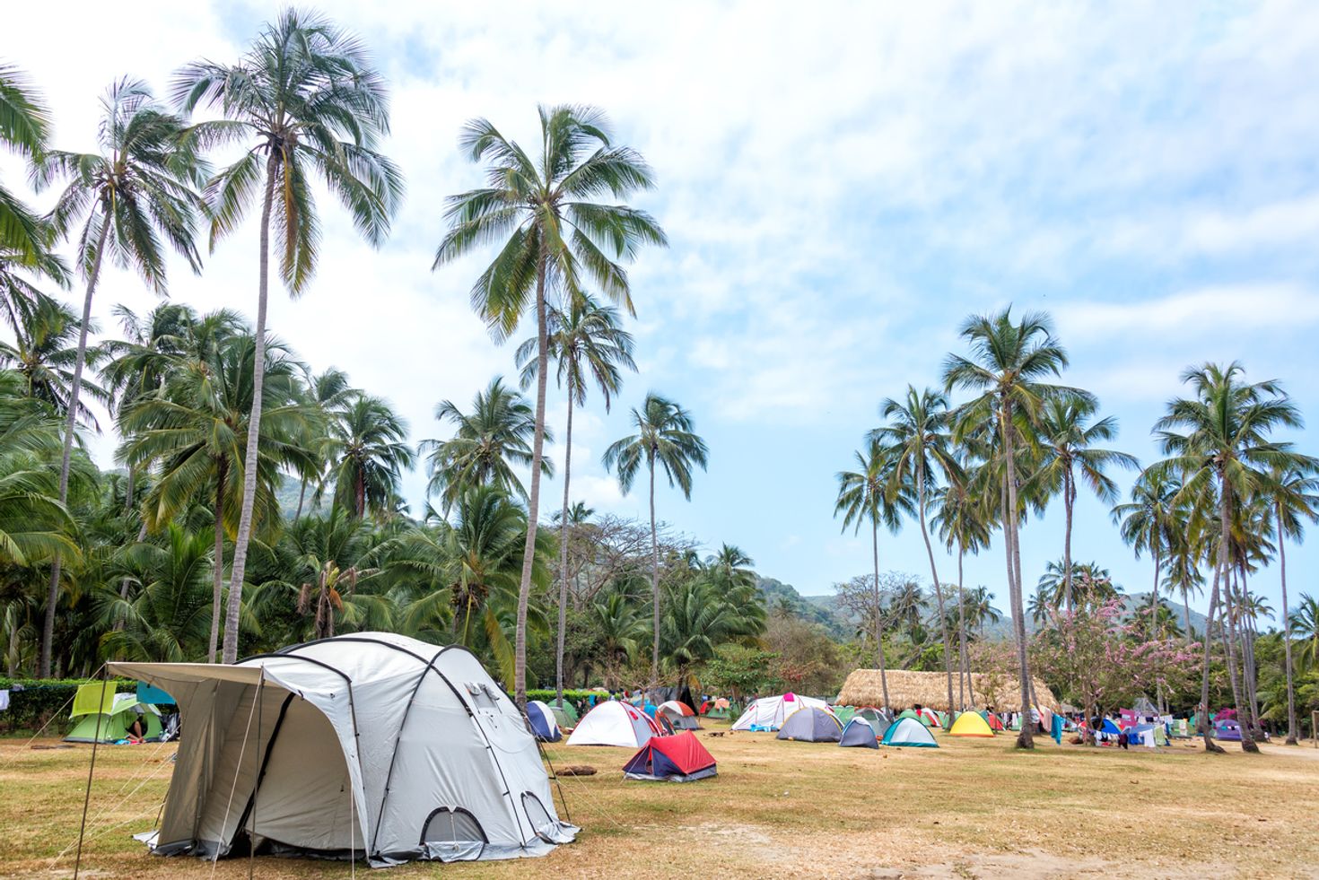 Camping at Tayrona National Park