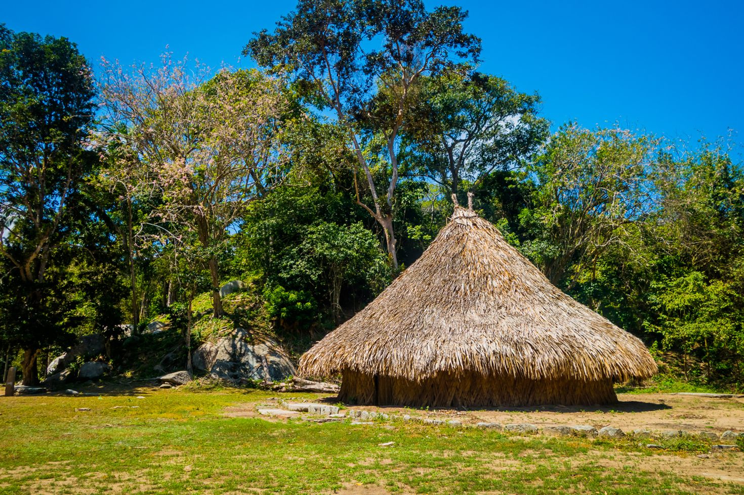 Kogi hut at Tayrona National Park