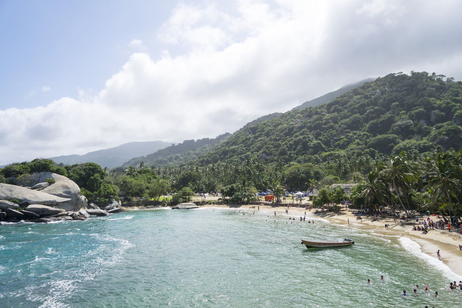Cabo San Juan is the famous beach in Tayrona National Park