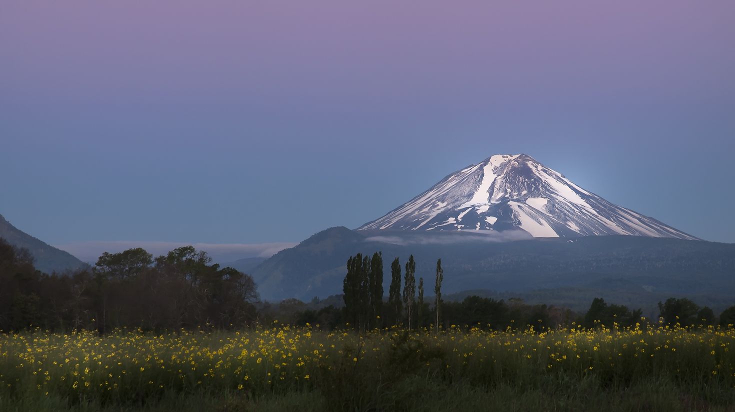 Lonquimay Volcano in Chile