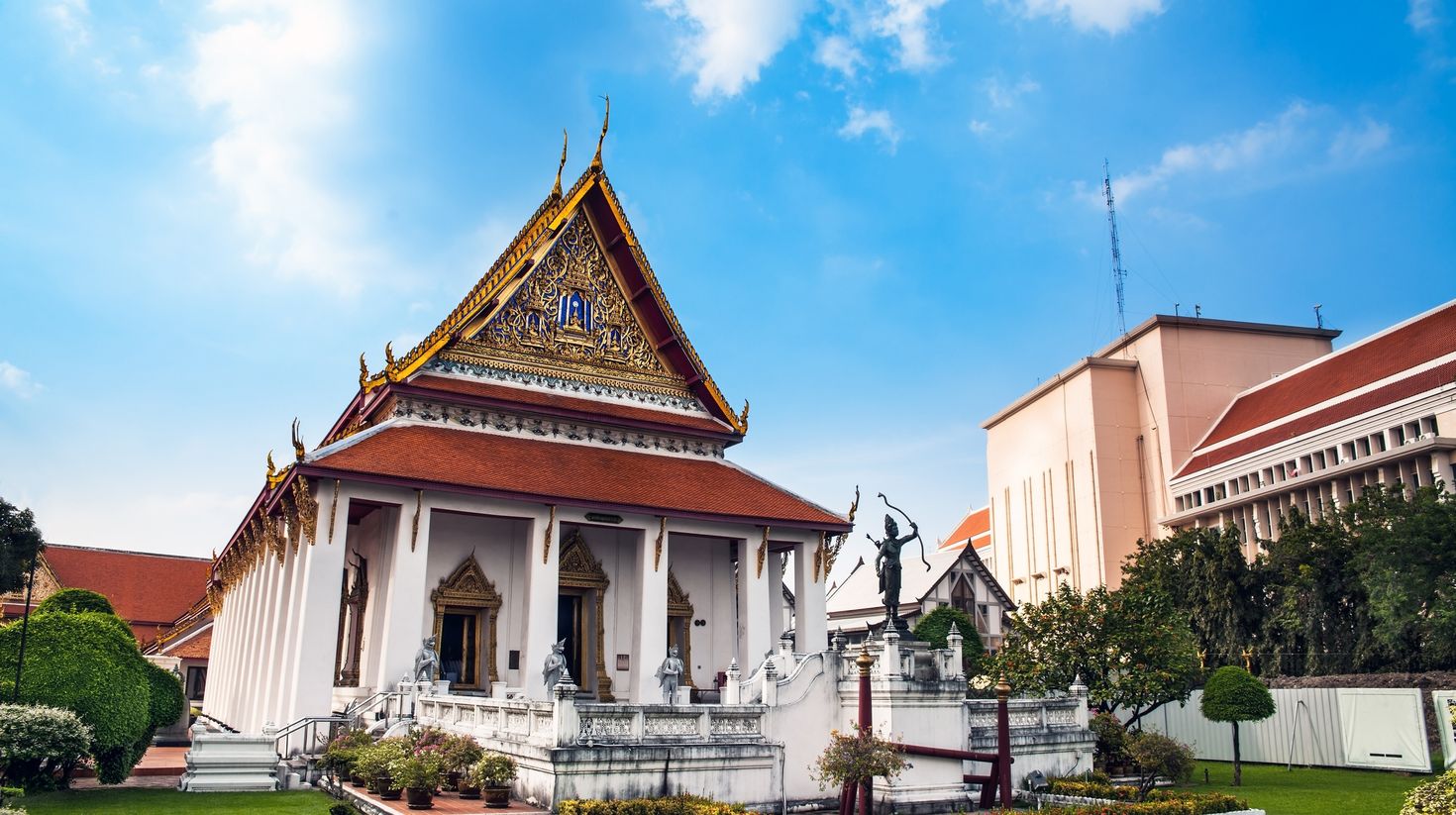 The National Museum in Bangkok, Thailand.
