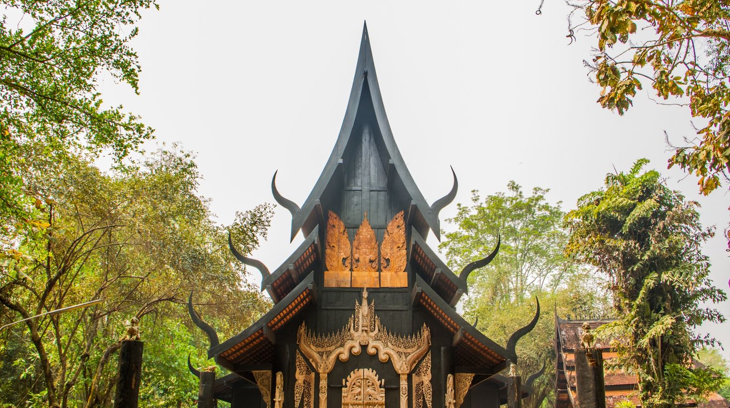Baan Dam museum in Chiang Rai, Bangkok.