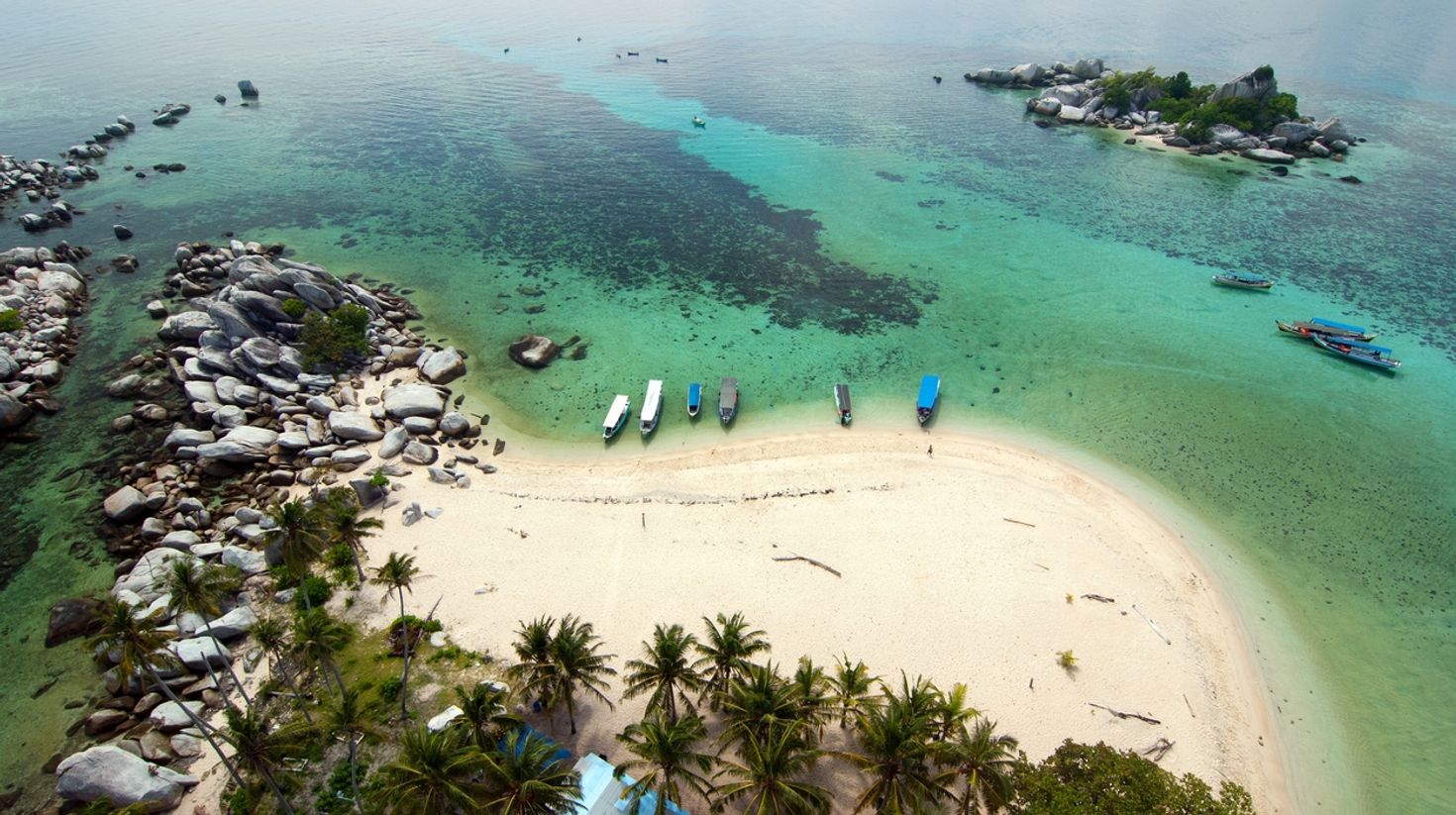 The Indonesian Islands of Banka Belitung are rarely visited by foreigners.