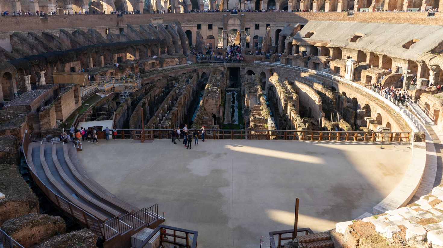 . Today a section of it has been reconstructed to give visitors a taste of