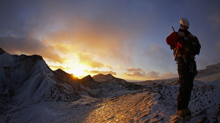 The Golden Circle Tour in Iceland brings trekking in Solheimajokull