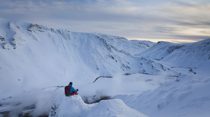 The Golden Circle tour in Iceland allows scenic views after long treks